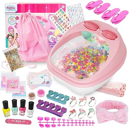 Luxurious Foot Spa Kit with Pedicure Kit -...