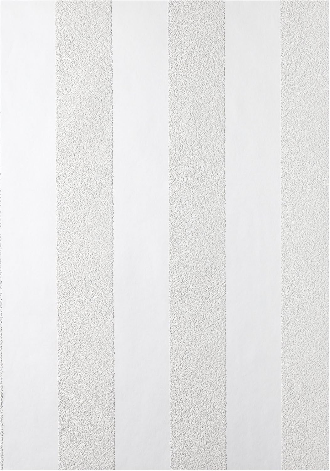 York Wallcoverings Patent Décor 3D PTD9436 Stripe 3.5 3D Wallpaper, White