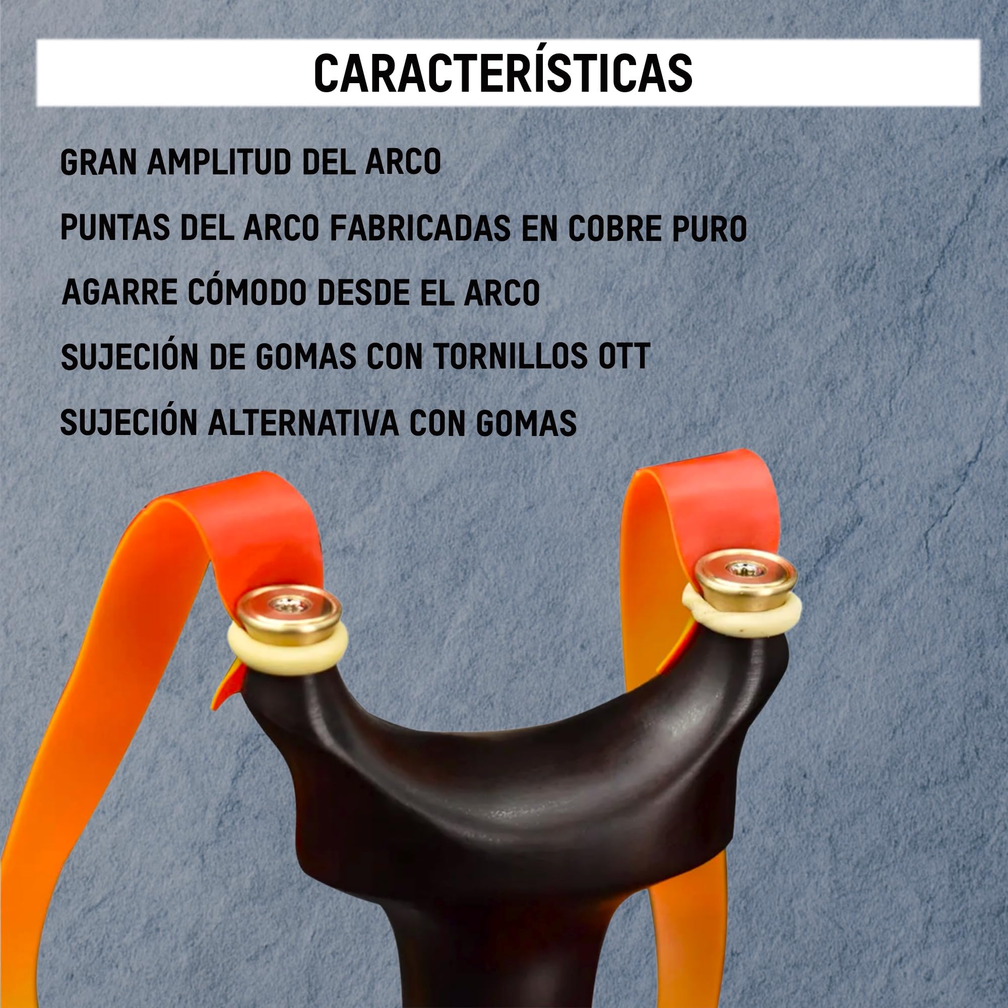 Tirachinas Clásico de Madera + 100 Gramos Munición de Arcilla 9 mm
