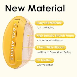 COOL-ANGLE 4Pcs X-Large Makeup Sponge Puff Set For Foundation Concealer & Powder, Latex Free Blender Sponges Puff For Natural And Easy Makeup, Soft Long-lasting And Beginner-friendly