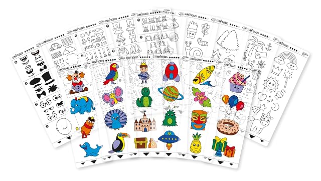 Foto 8 de 8 de Maped Pizarra Mágica Lumi Board para Dibujar con Luz, Set Completo para Niños de 4 Años en Adelante con 1 Luz