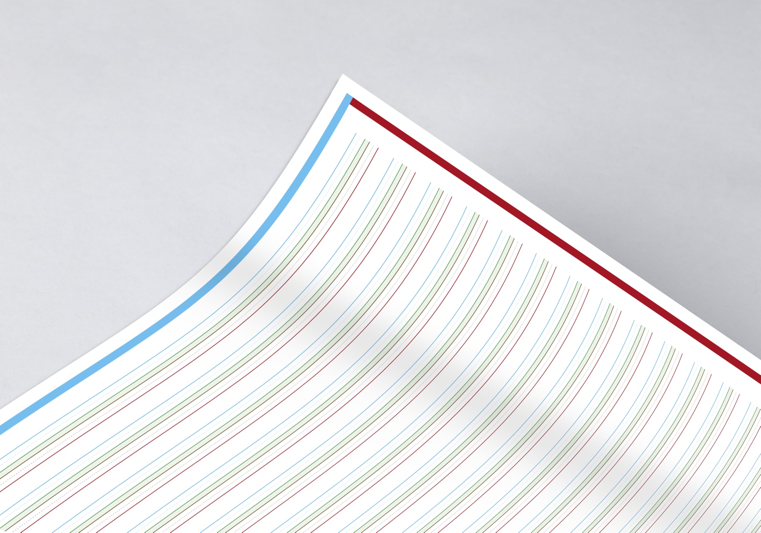 Clairefontaine 6138Cpack - Lot 5 Blocs DYS Bleu K A4 100p Interligne 3mm