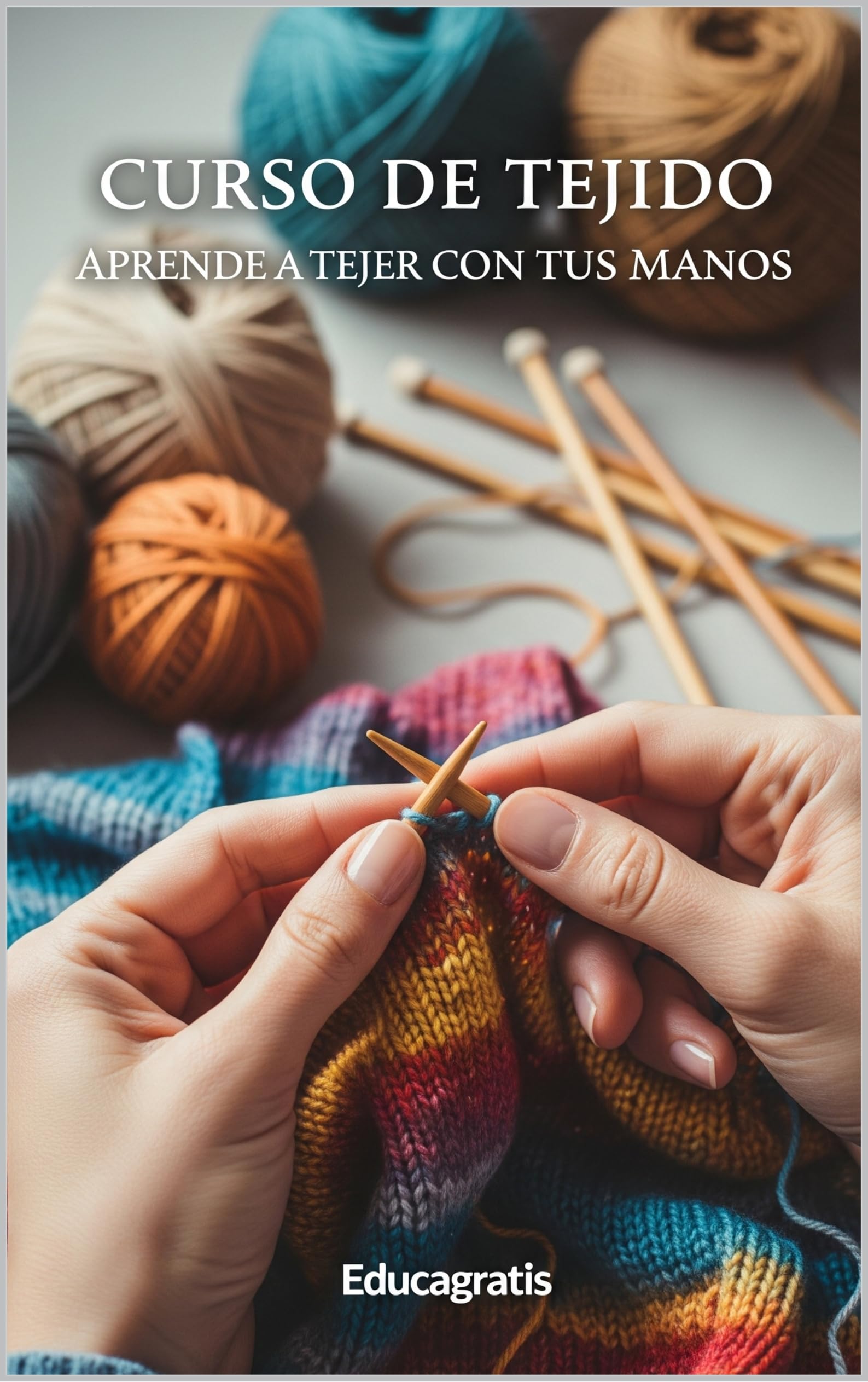Tricot avec les mains méthode simple pour débutant sans aiguille