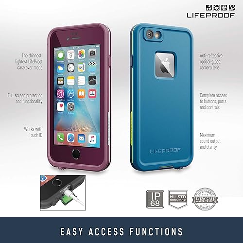 Miniatura 15 de Lifeproof FRē SERIES - Funda impermeable para iPhone 6/6s (versión de 4.7 pulgadas), embalaje al por menor, puesta de sol