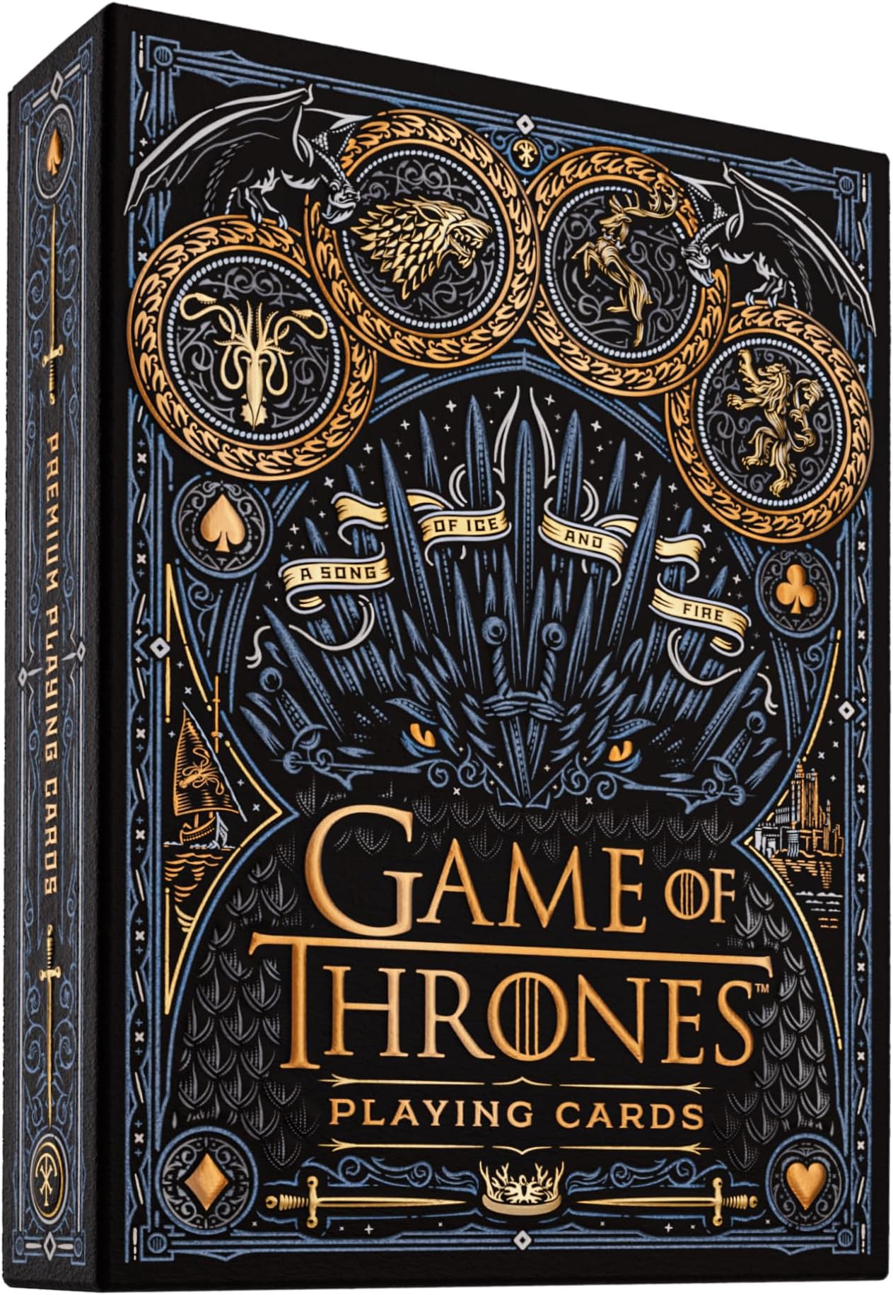 Theory11 Game of Thrones Premium Playing Cards, Poker Size, Luxury Finish, Inspired by HBO Series