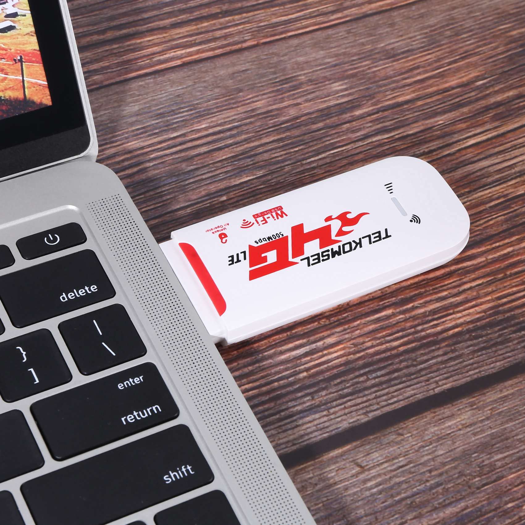 Przenośny router 4G / 3G LTE Auto WiFi Hotspot 150 Mbit/S bezprzewodowy USB Dongle mobilny szerokopasmowy modem karta SIM swobodna