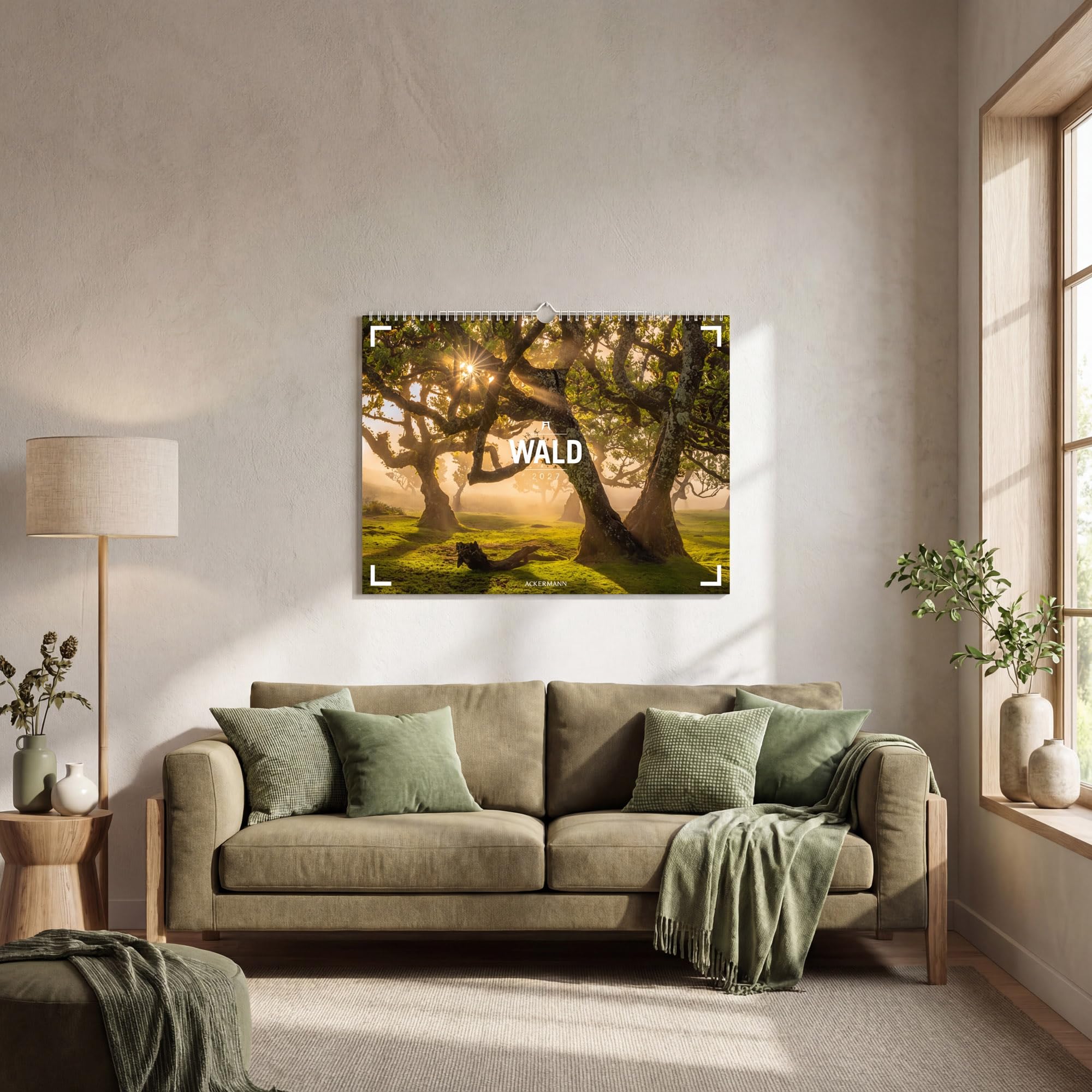Wald Gallery Kalender 2027: Geschmackvoller Natur-Kalender im großen Querformat (66x50 cm) | Wälder und Bäume im Großformat