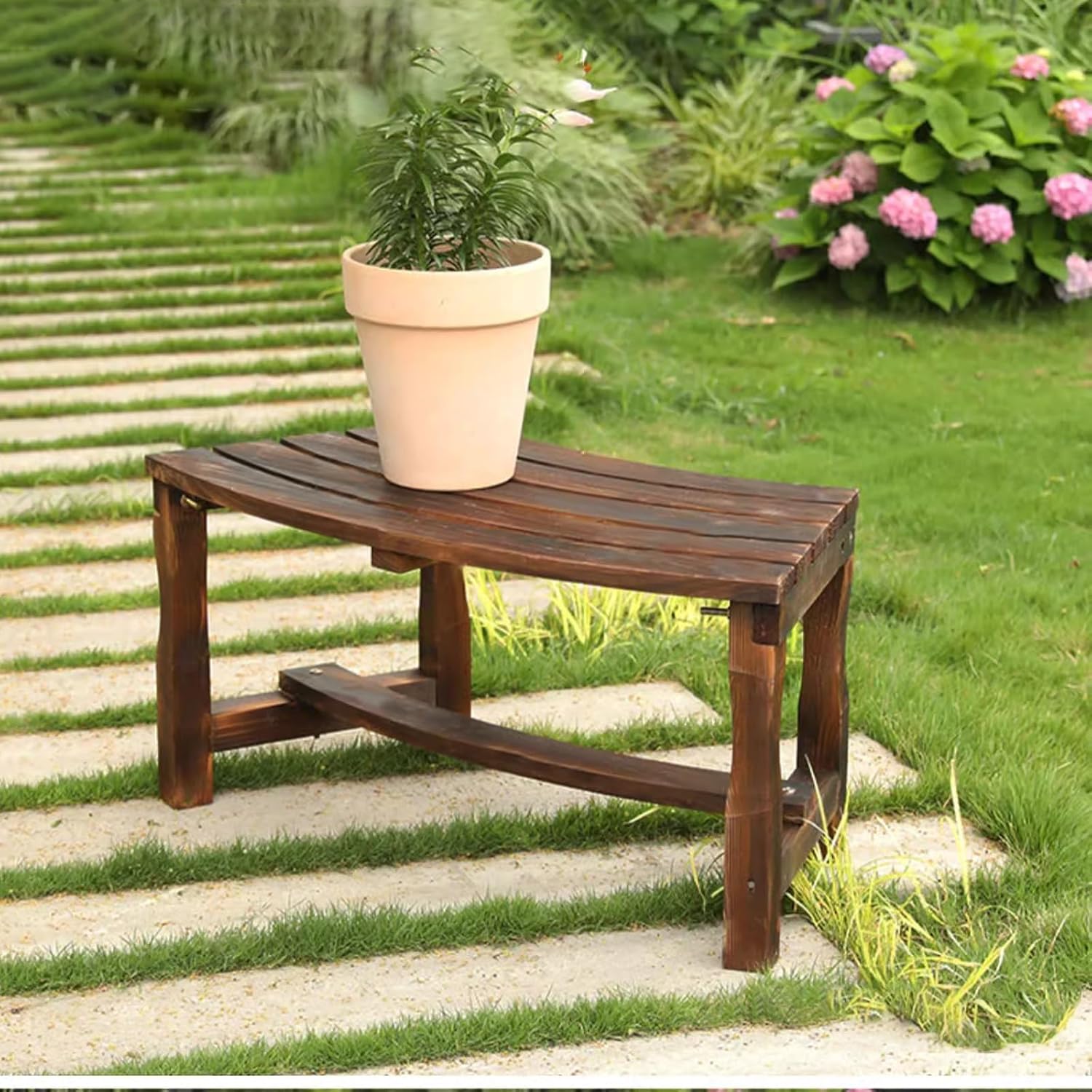 Amazon.com: GAMAK Garden Benches Clearance 2 Seater Fully Assembled ...