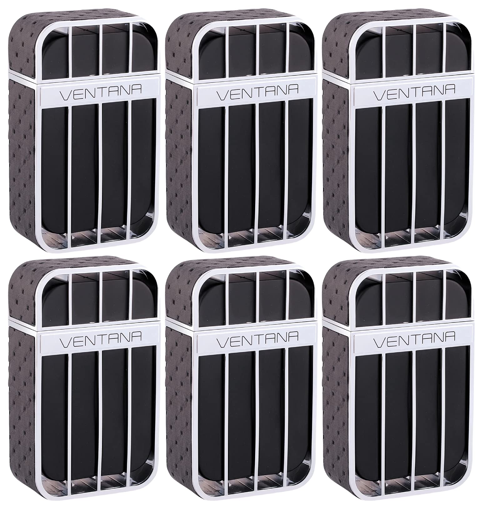 Armaf Perfumes - Ventana Pour Homme By Armaf For Men - Eau De Parfum 100ML - Pack Of 6 - Woody Aromatic Fragrance For Him - Set