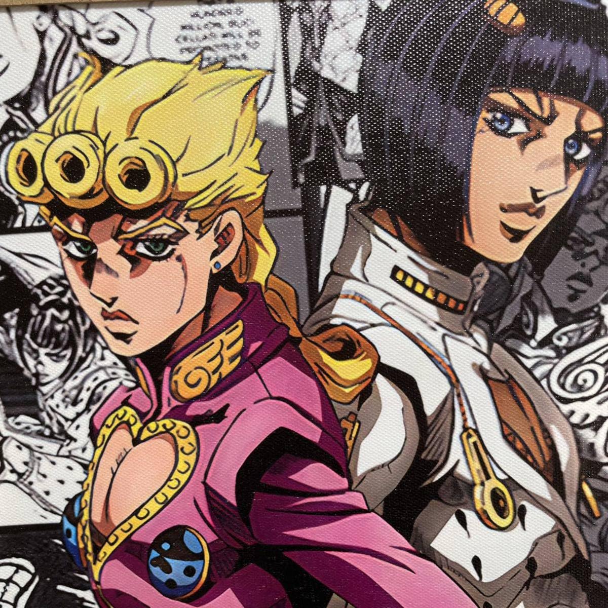 非売品 ジョジョの奇妙な冒険 ブローノ・ブチャラティ A4ポスター Amazon.co.jp: 黒額付きポスターJOJO ジョジョの奇妙な冒険 ジョルノ