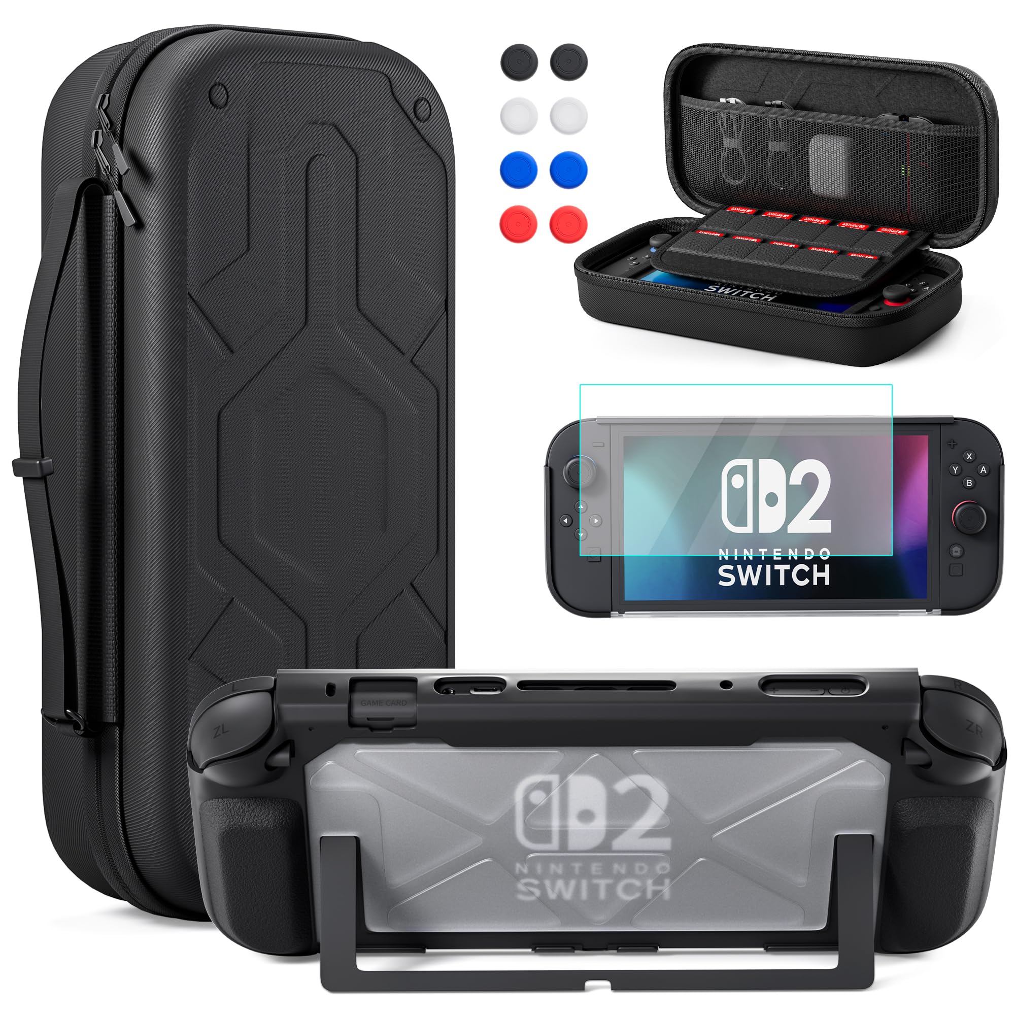 Nintendo Switch 本体 グレー 充電器・ケース・萌苺 Nintendo Switch