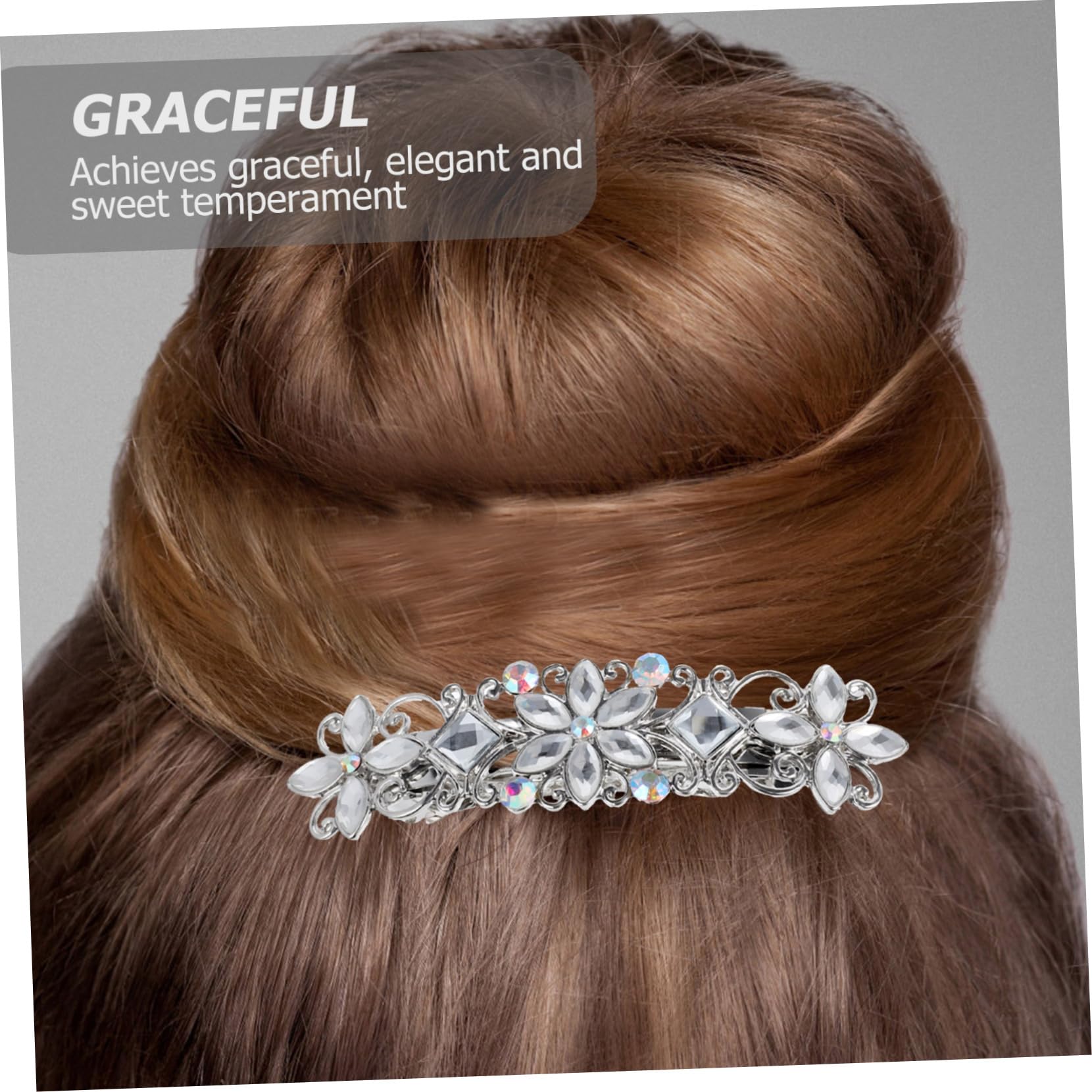 Healeved 9piezas Clips De Pelo De Diseño De Rhinestone Accesorios De Barrette Elegantes Para Mujeres Horquillas Retro y Modernas
