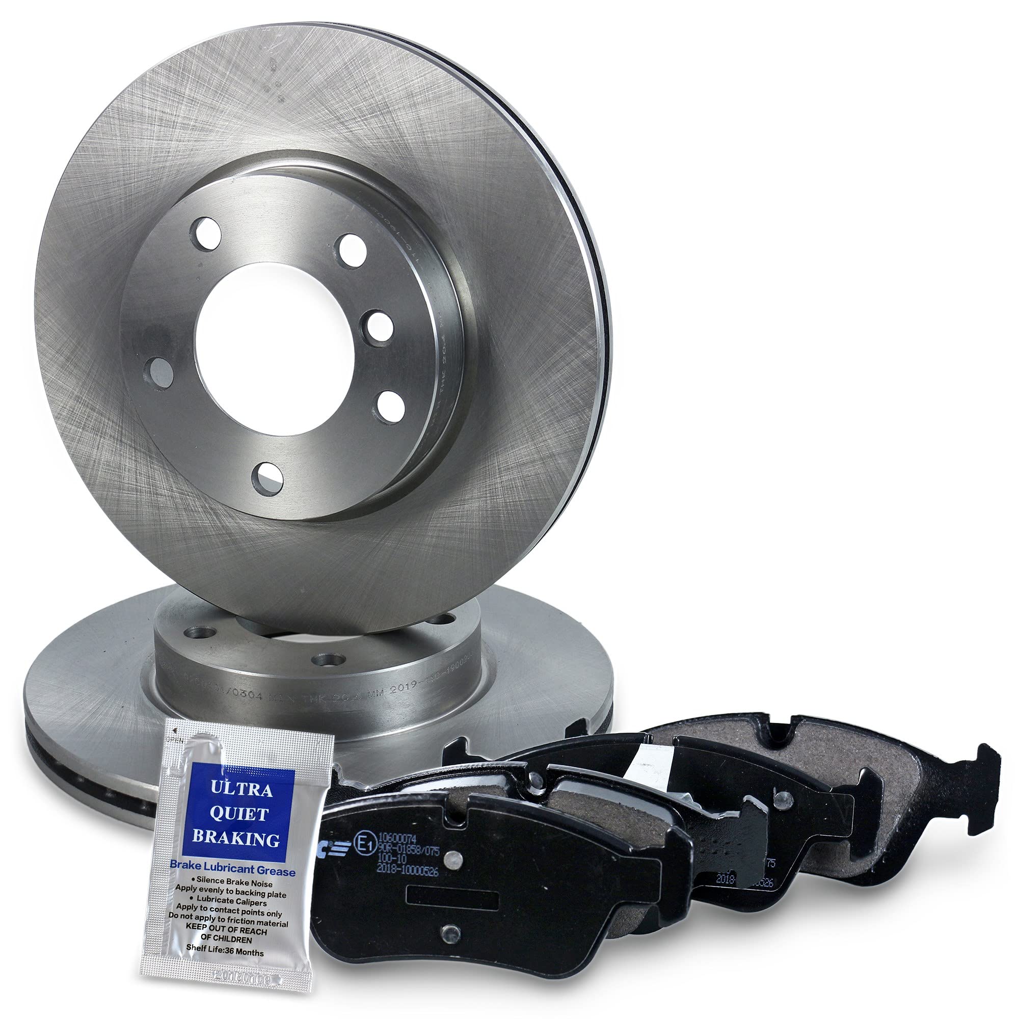 ATEC GERMANY Juego de frenos eje delantero incl. discos de freno Ø 286 mm ventilados + pastillas de freno delanteras BMW Serie 3 (E36) (E46), Z3 Coupé (E36), Z3 Roadster (E36), Z4 Roadster (E85)
