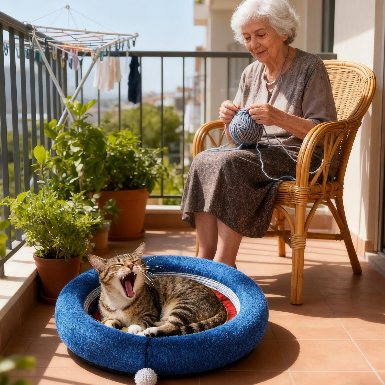 Tappetino Per Gatti Giocattolo Interattivo In Sisal | Tavola ante Rotonda Per Gatti Con Per Piccoli Cuccioli Camera Da Balcone Casa Viaggio Soggiorno Interno Esterno Tutte Le