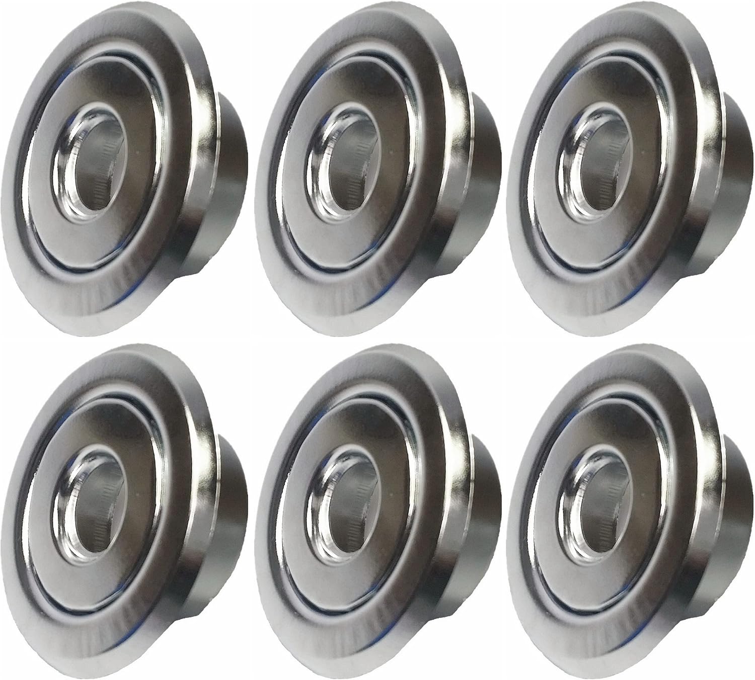 TunaMax (6 Pack) 1/2" IPS Fire Sprinkler Escutcheons 3/4