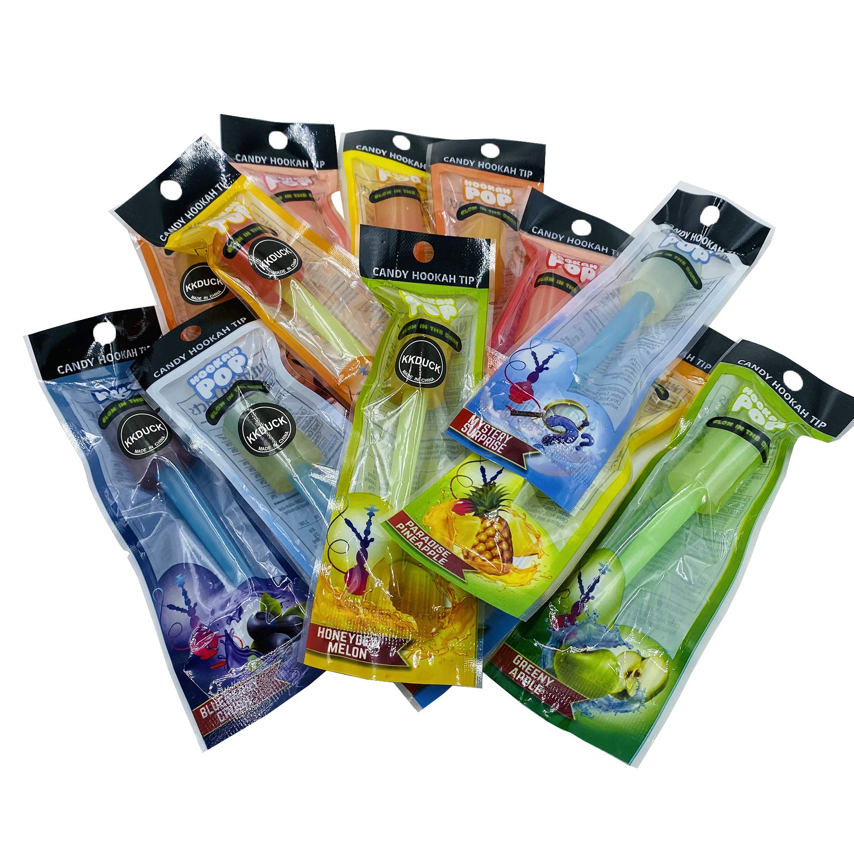 KKDUCK Hooksh Tips Candy Tip Mix Variety Fruit Flavored Shisha Tips
