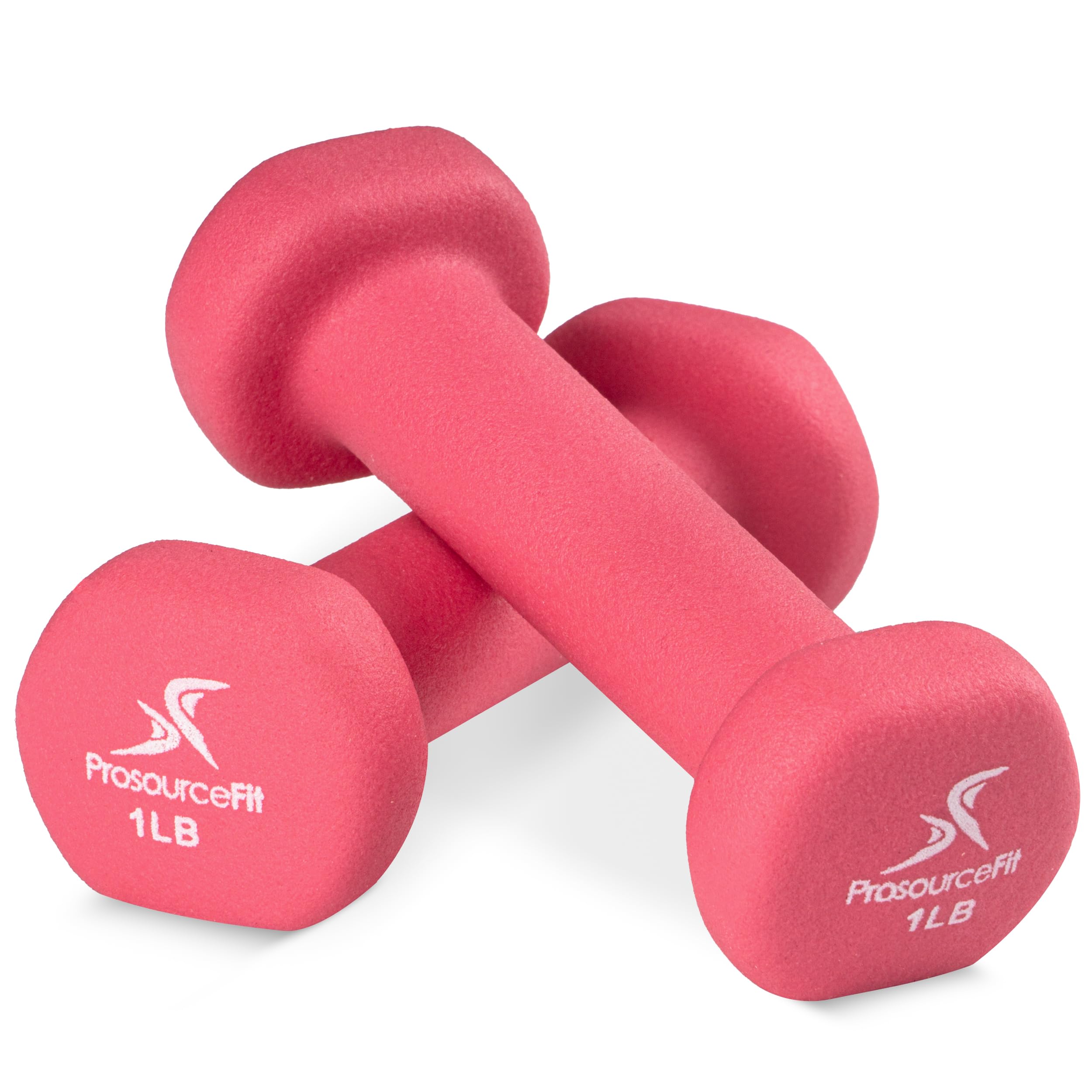 ProsourceFit Neoprene Dumbbell Coated for Non-Slip Grip, 10 lb