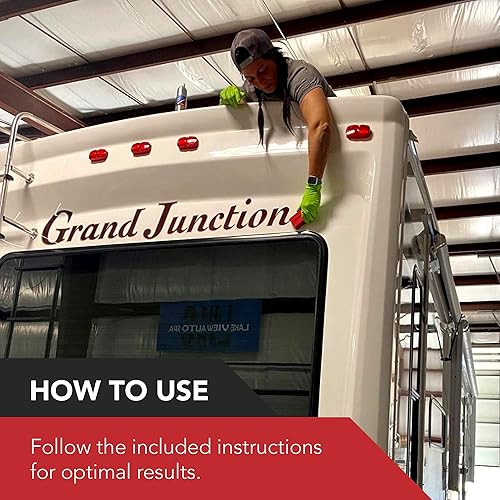 Miniatura 5 de Glidecoat Kit de revestimiento de cerámica para caravanas (16.9fl oz) de 30 pies - Kit de revestimiento de cerámica 9H con revestimiento de cerámica