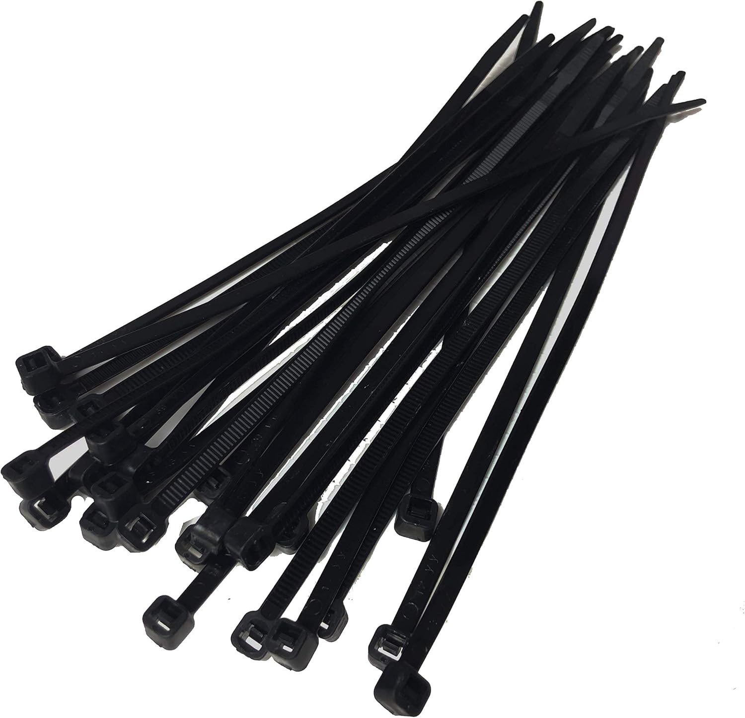 Joy Fish Zip Ties, Cable Ties Heavy Duty 8 Inch, Ultra Strong Plastic Wire Ties with 50 Pounds Tensile Strength, Indoor and Outdoor UV Resistant (1000, Green)