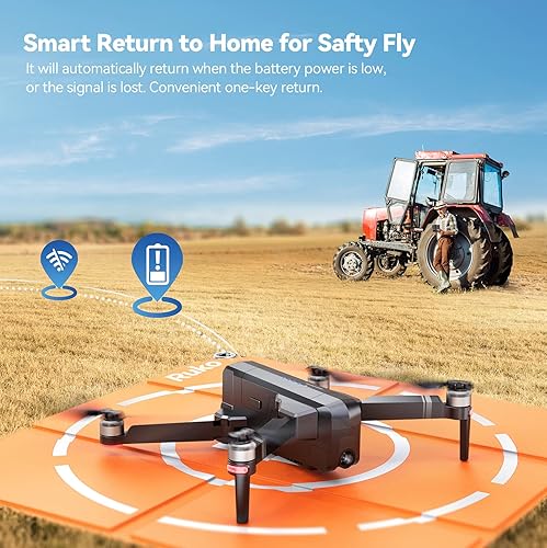 Miniatura 7 de Ruko Juguetes robot 1088 para niños y dron F11PRO con cámara