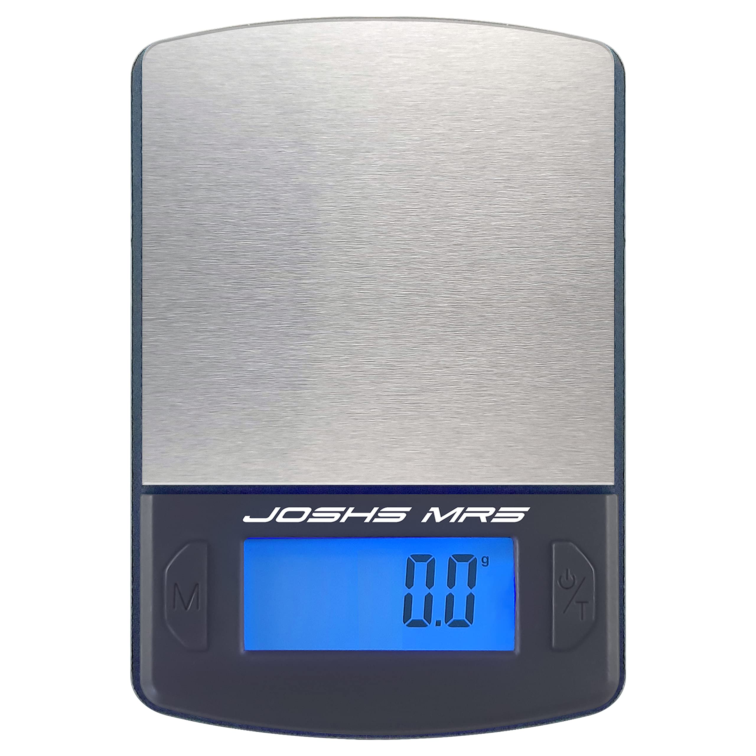 Joshs Waga cyfrowa MR5 | waga precyzyjna ważąca w odstępach 0,1 g do 500 g lub 0,5 kg | waga kieszonkowa | waga do monet | gramów | waga pocztowa | wyświetlacz LCD