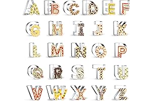 26-piece Letter Cookie Cutters: Elevate Your Baking Creations