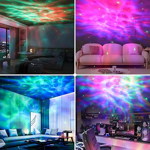 Miniatura 8 de Proyector de luz de astronauta, proyector de galaxia para dormitorio con control remoto, proyector de estrellas, luz de galaxia, luz nocturna para