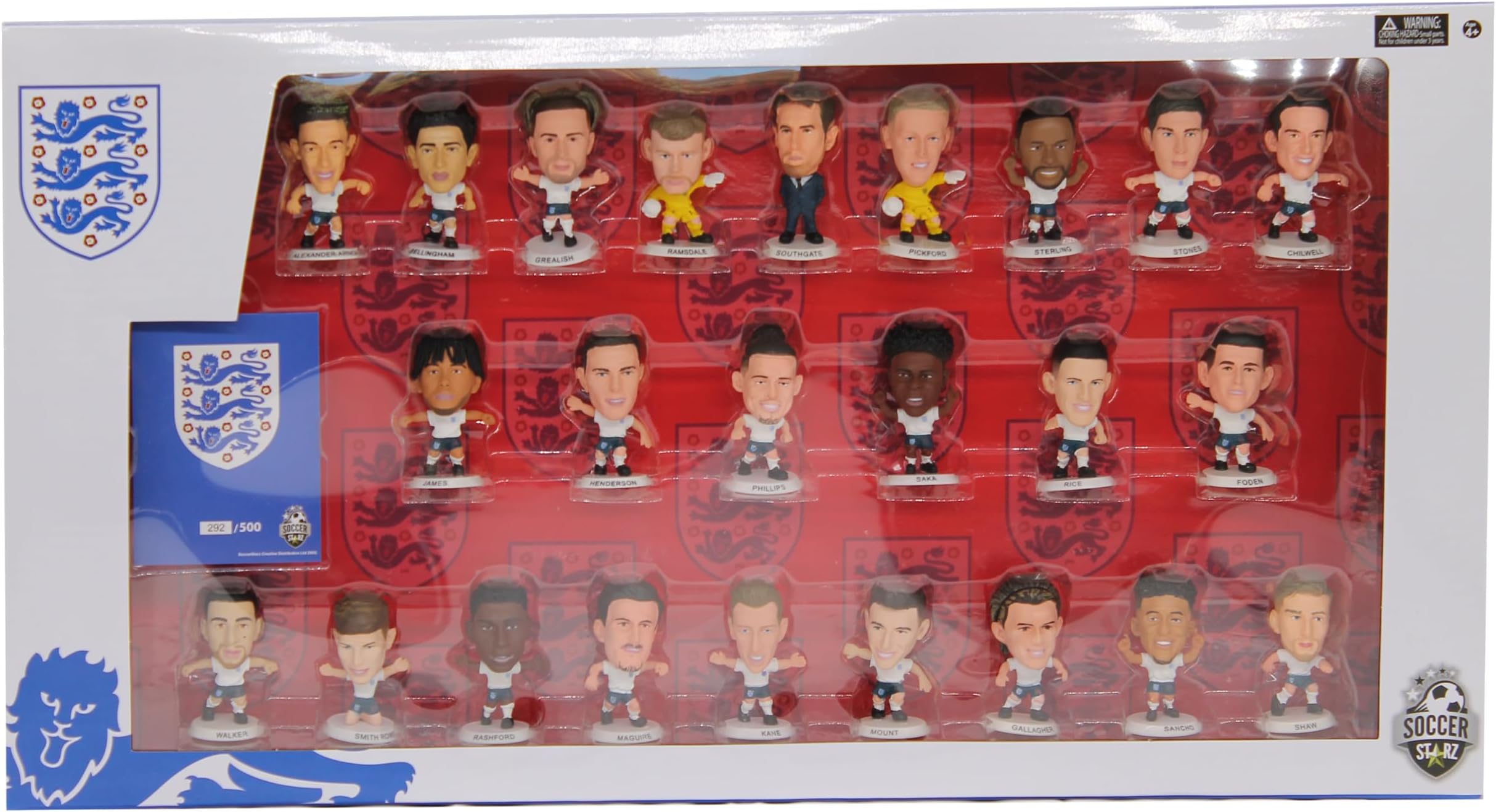 England Team Pack 24 Figure (2022 Version)