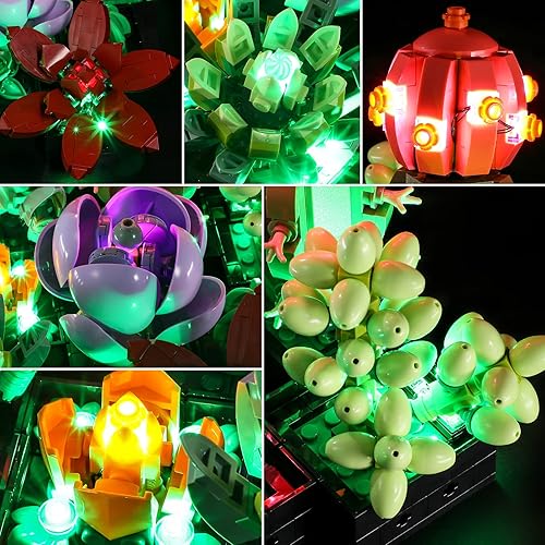 Miniatura 41 de Lightailing Luz LED para Lego 10281 Bonsai Building Blocks Modelo - No incluye el juego de modelos