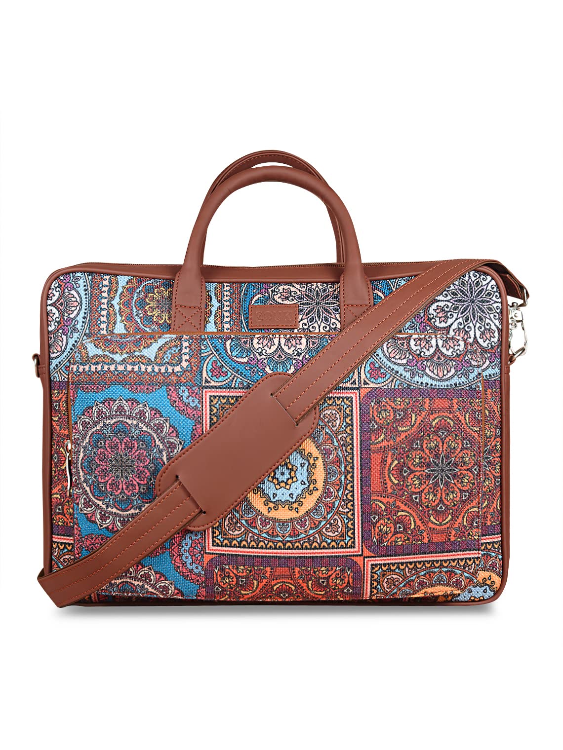 - Printed Unisex laptop messenger bag for work