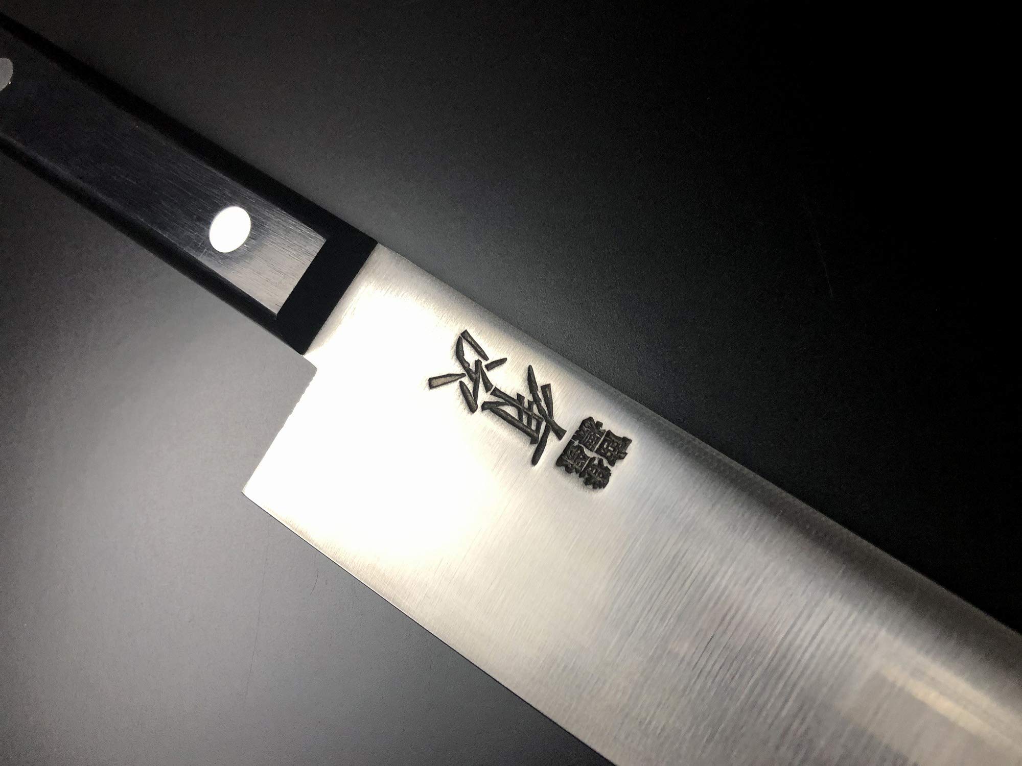 Amazon | 有次 包丁 牛刀 180 mm S合金鋼 築地 ARITSUGU ブラック木柄