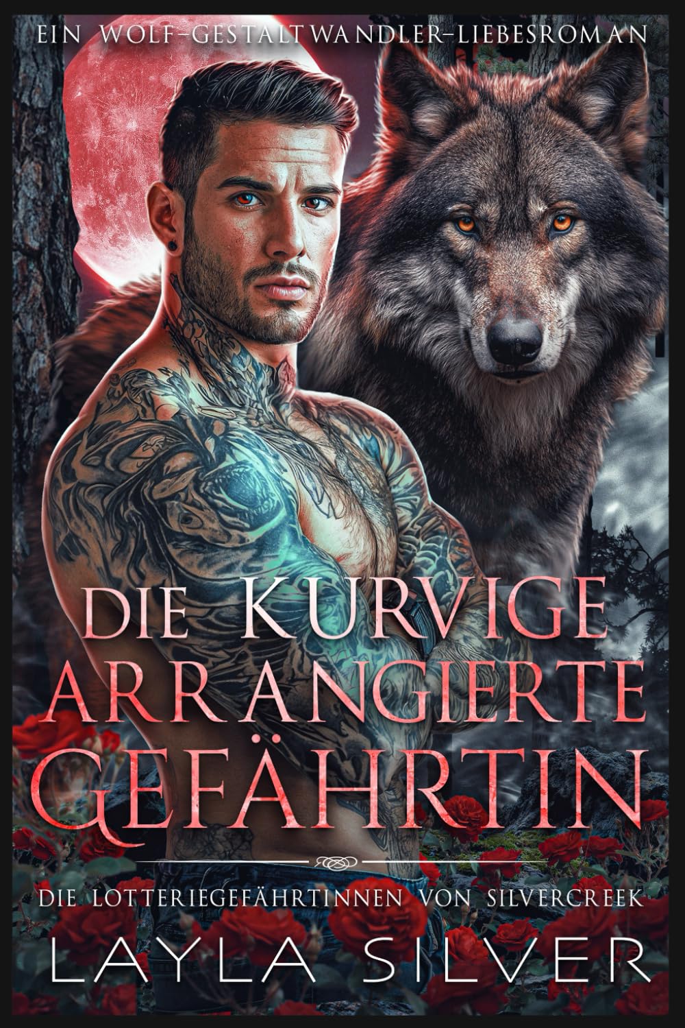 Die kurvige arrangierte Gefährtin: Ein Wolf-Gestaltwandler-Liebesroman (Die Lotteriegefährtinnen von Silvercreek)