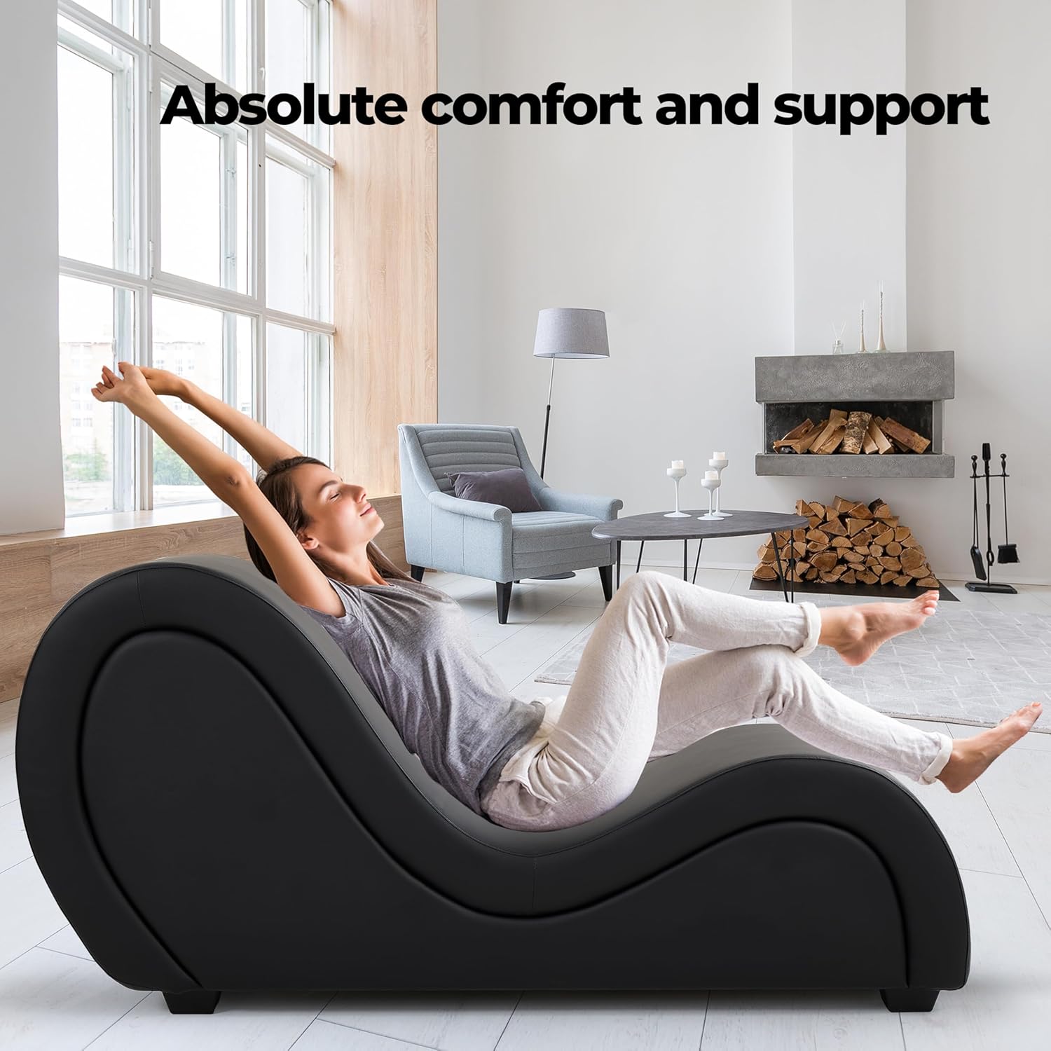 Cojín ANDOV ergonómico ideal para yoga y meditación en casa