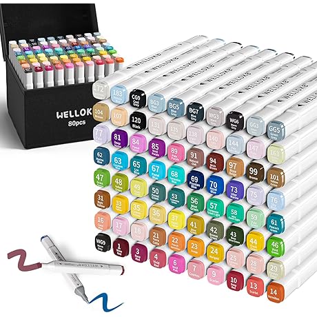 Ogeely Alcohol Markers 82: Unleash Your Artistic Mastery