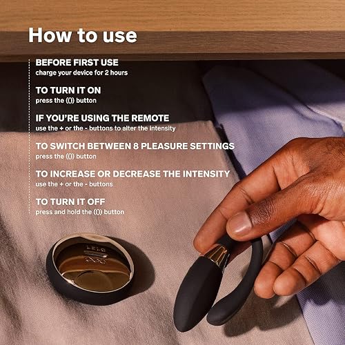Miniatura 5 de LELO TIANI Duo - Vibrador para parejas para hombres y mujeres con 2 potentes motores y 8 ajustes de vibración, juguetes sexuales para adultos