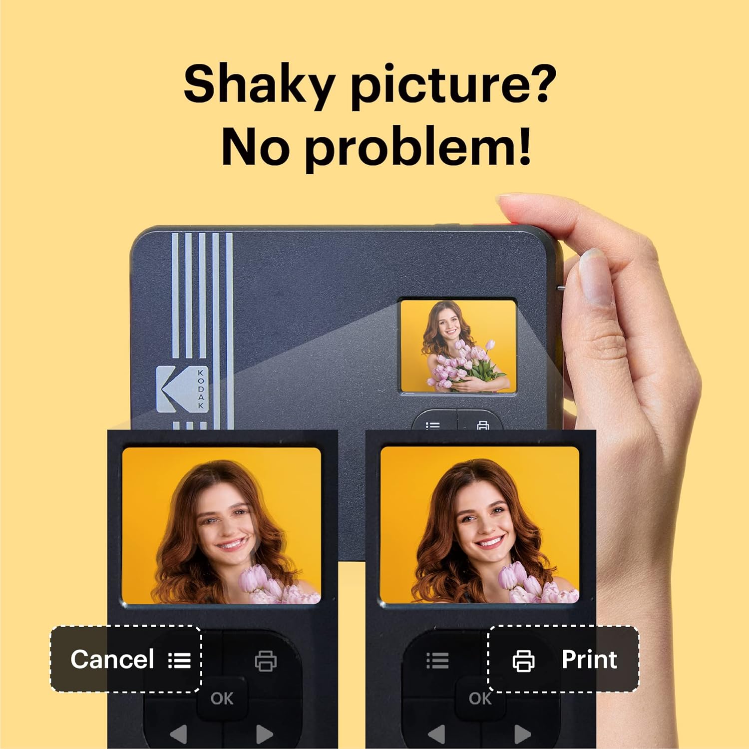 KODAK Mini Shot 3 Retro 4PASS 2in1 Instant Digital Camera and Photo