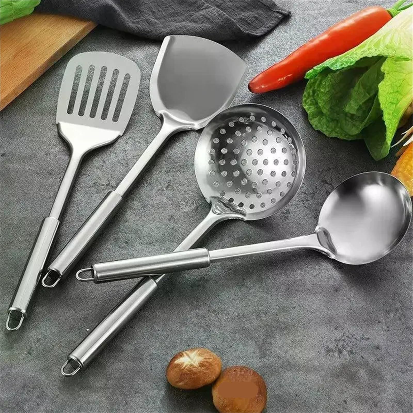 Pala de acero inoxidable 3 piezas Para Cocina