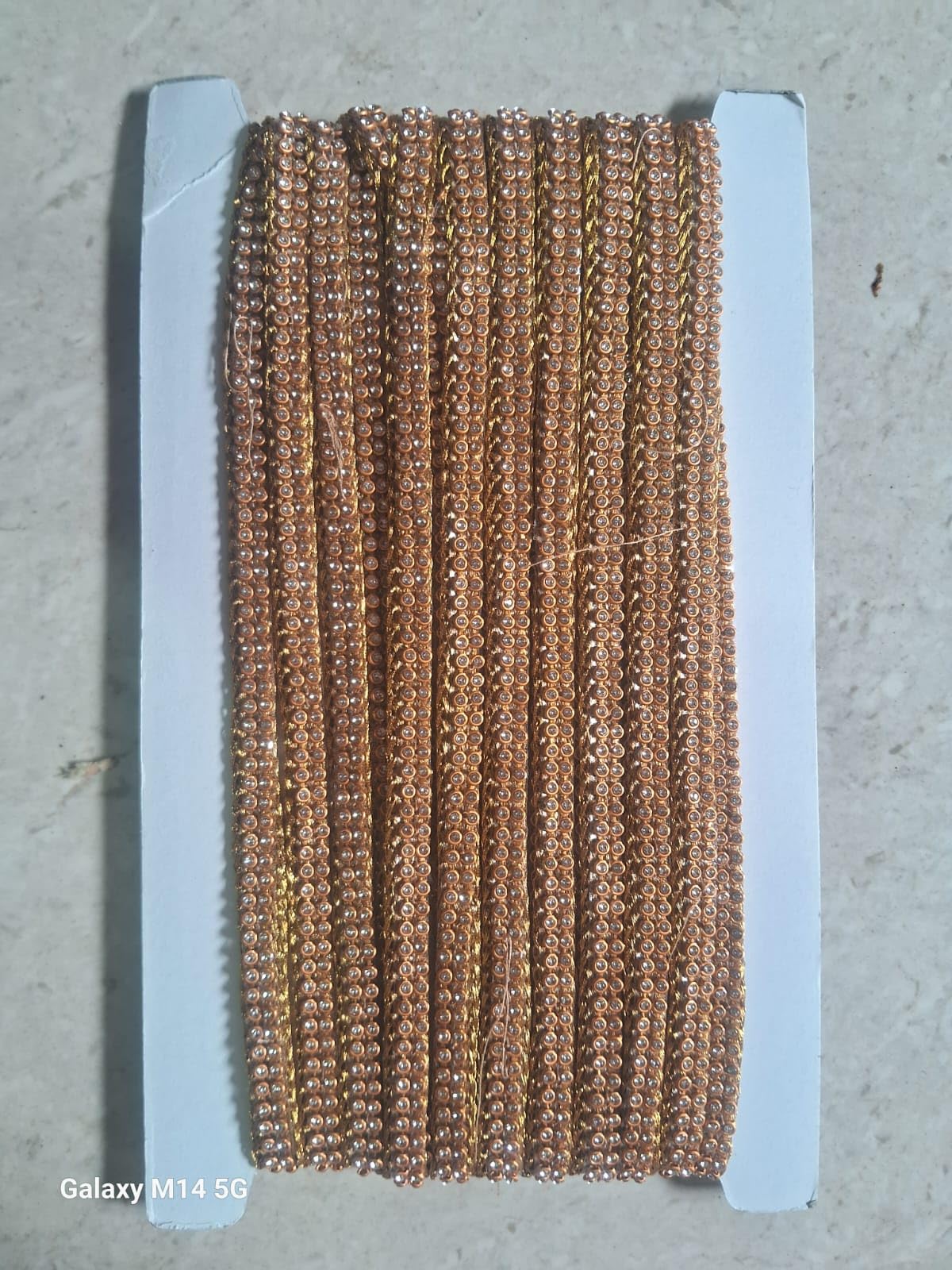 トップス STONE  Fancy Thread Stone Lace, Use: Blouses Tops and docoration 9METER