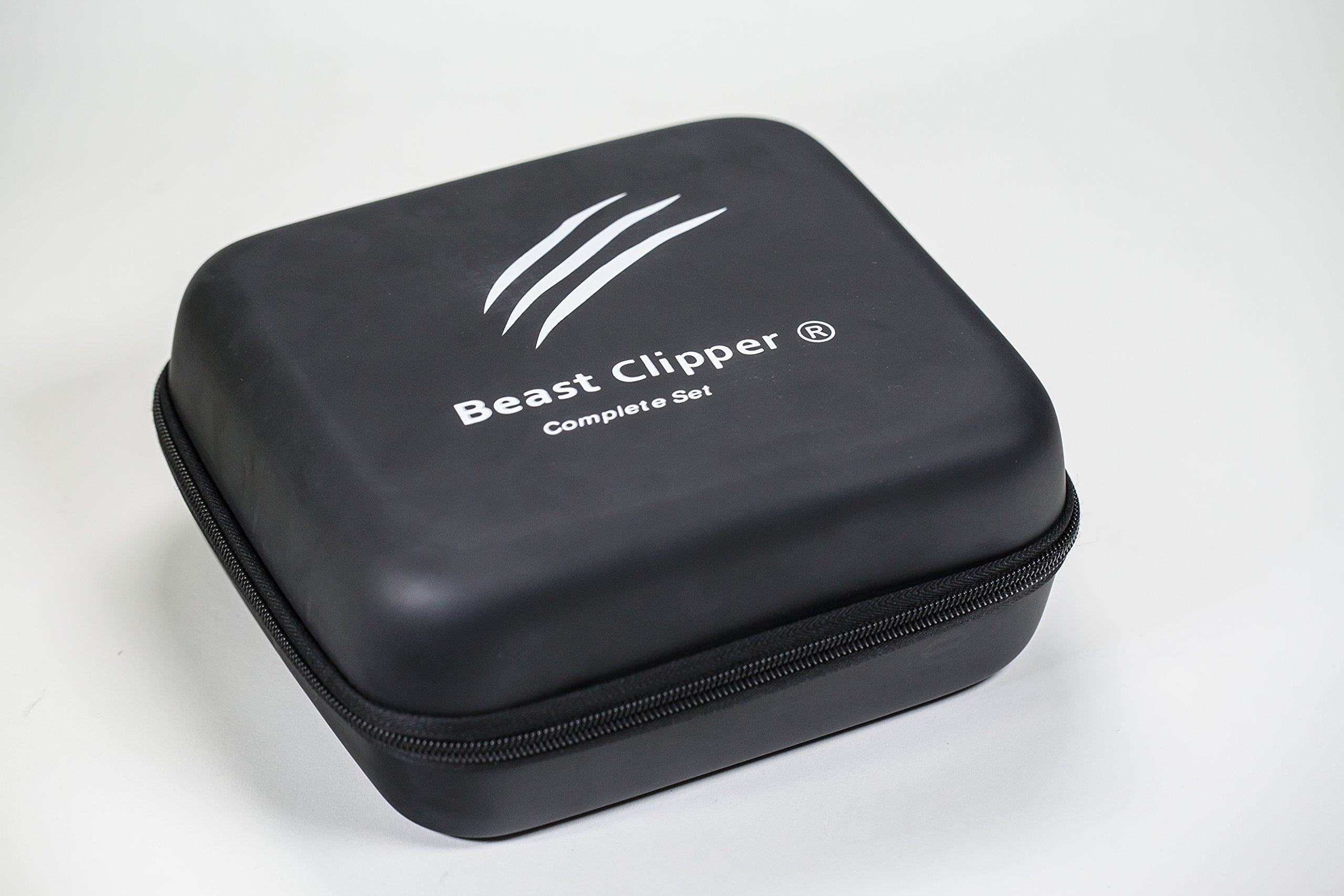 Skull Shaver Beast Clipper Travel Case: black, soft, protective travel bag for trimmer, shaver, grooming essentials