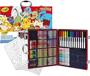 Valigetta Artista Crayola - 155 Pezzi Con Pennarelli, Matite, Pastelli E Carta, Regalo Creativo Per Bambini - Foto 1