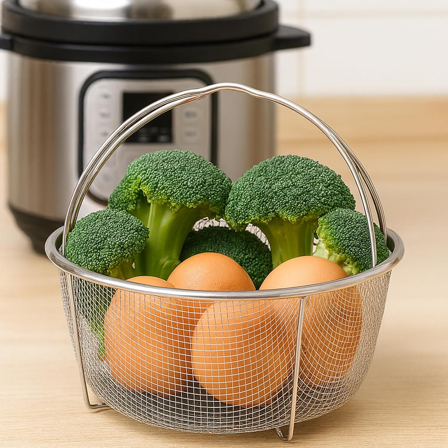 Stainless Steel Steamer Basket for 6 or 8 quart Instant Pot