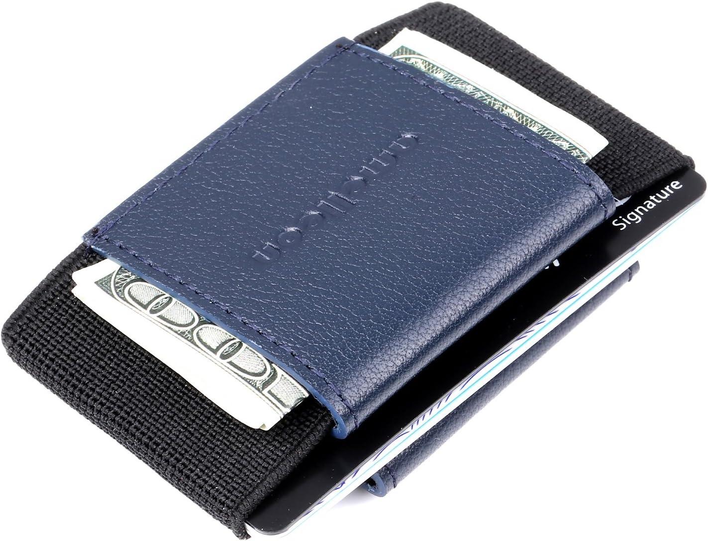 Slim Minimalist Wallet, Front Pocket wallet and Mini card holder for Men & Women