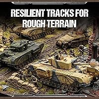 Vista 3 de Wargames Delivered - Warlord Games Bolt Action Tank War - British Churchill Tank, Miniaturas de la Segunda Guerra Mundial, figuras de acción