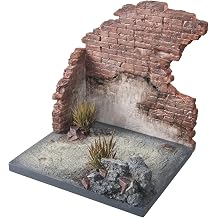112 16 Wrecked House Model Decoration Resin Micro Landscape Simulation