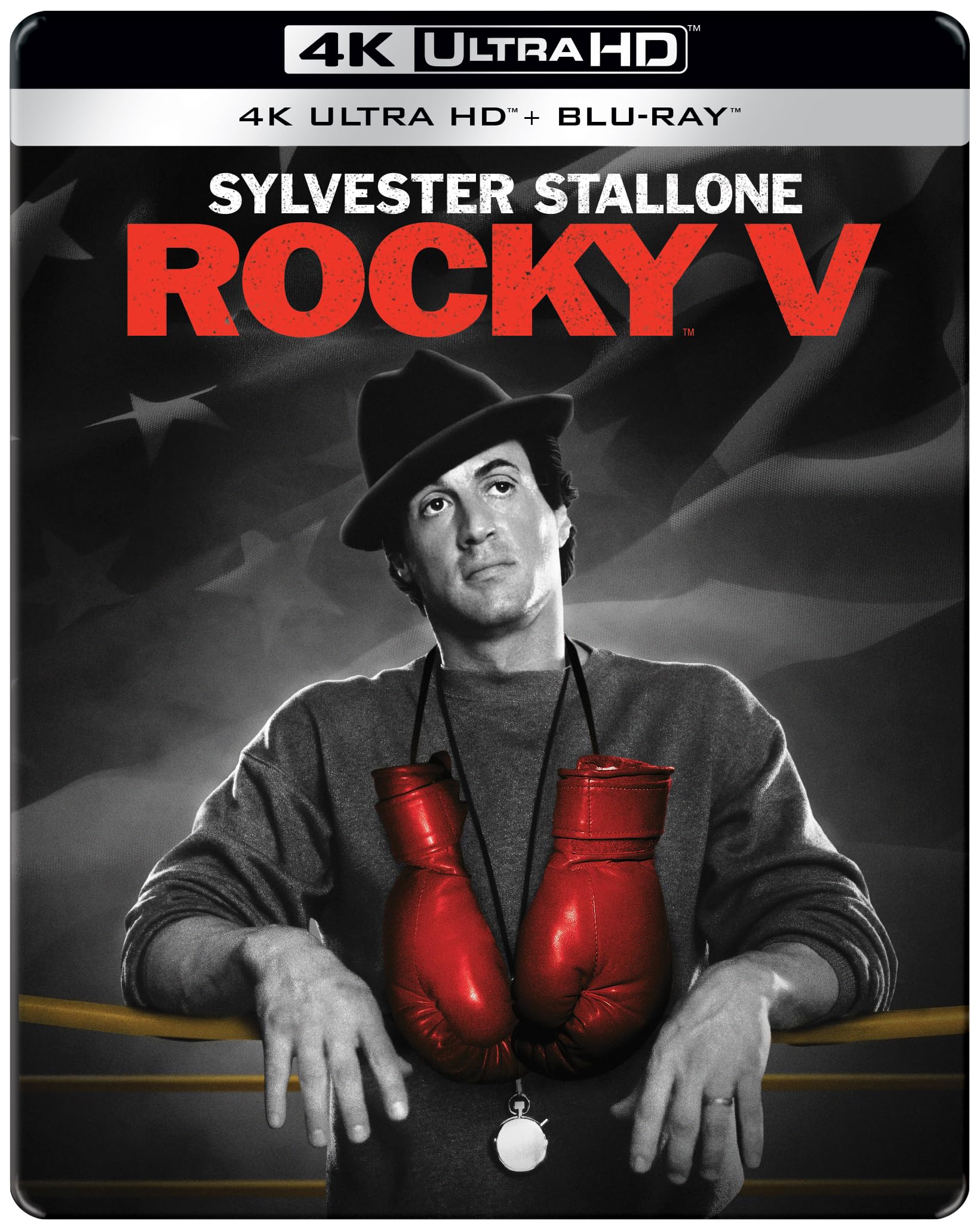 Rocky V Steelbook [4K Ultra HD] [1990] [Blu-ray] [Region Free]