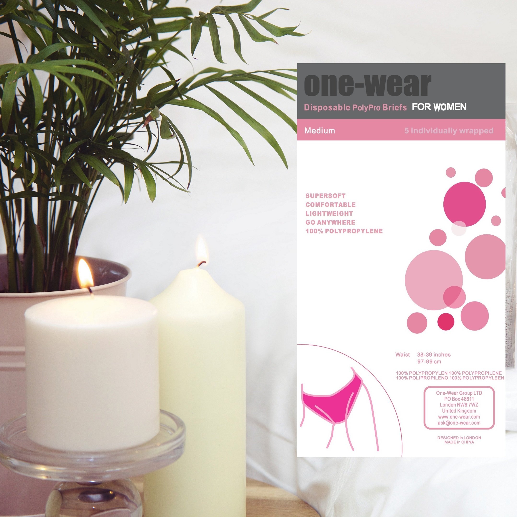 Buy Disposable Knickers Maternity Hospital Pants Women (5 Pack White