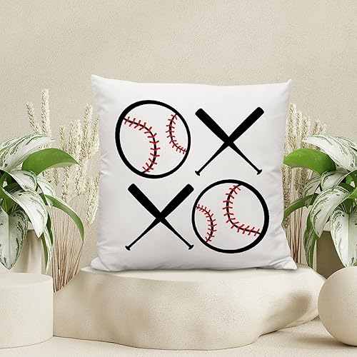 Miniatura 4 de Funda de cojín de béisbol XOXO para el día de San Valentín, con citas dulces, regalo del día de San Valentín para esposa, funda de almohada de lino