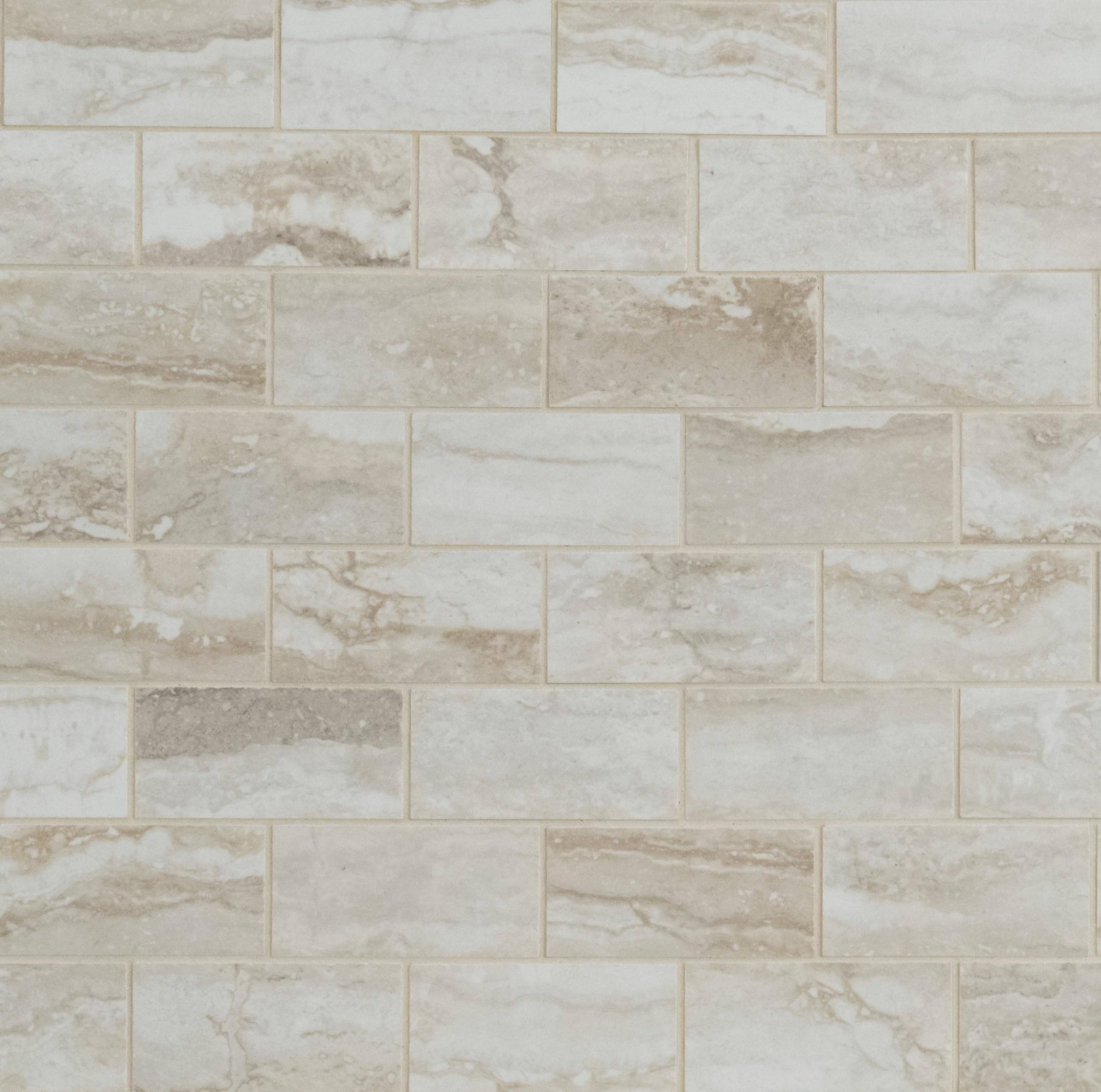 MSI Bernini Bianco 2 in. x 4 in. Polished Porcelain Subway