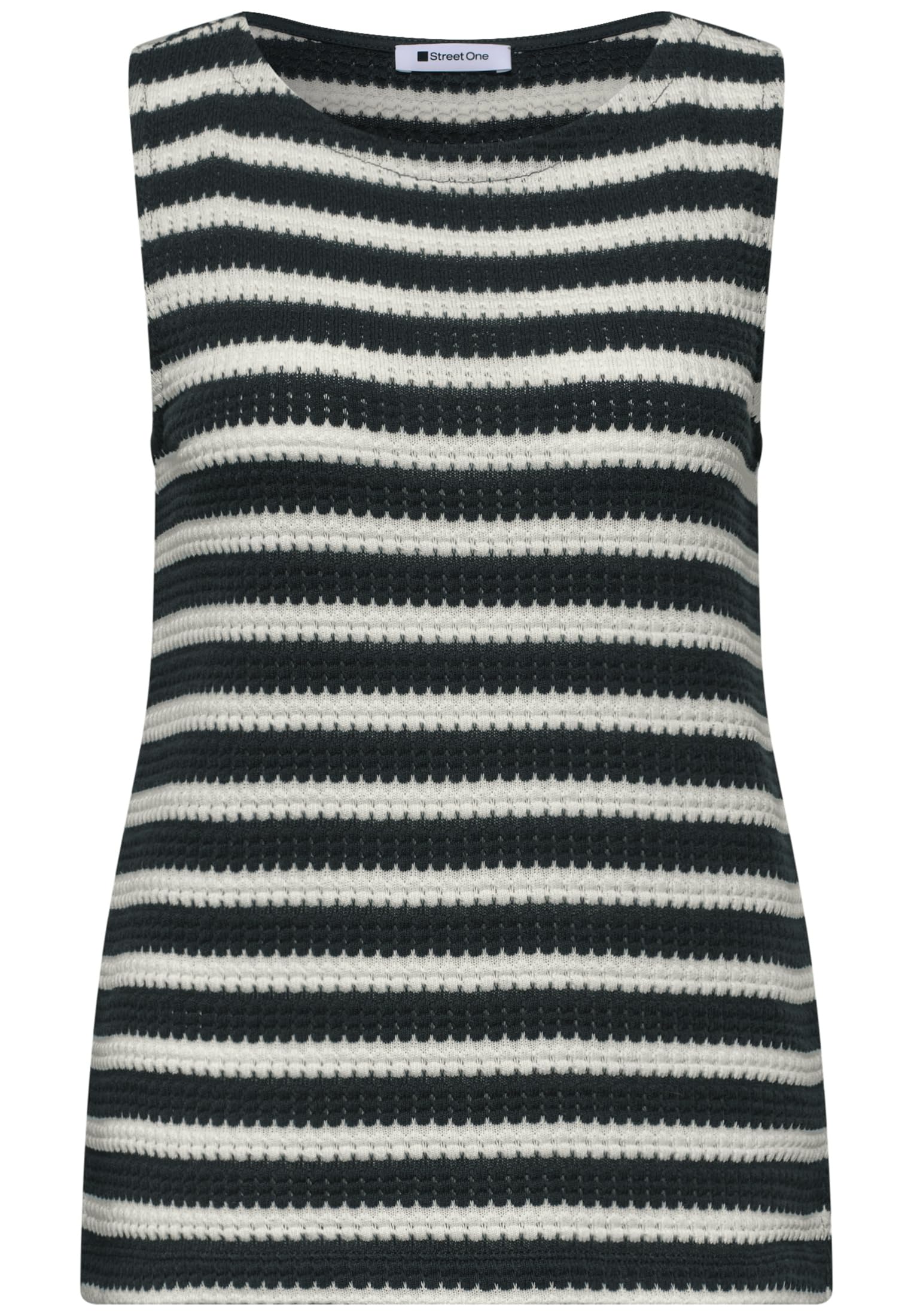 Street One 3230468 Top de Rayas de Punto Mujer (Pack de 1)