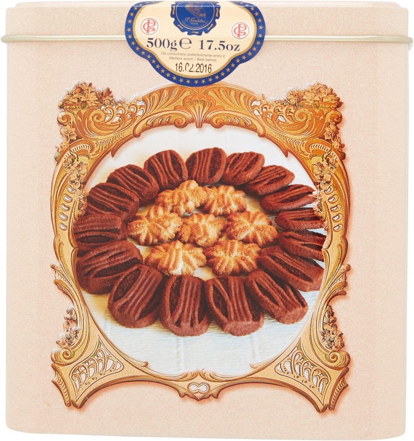 Lot de 3 biscuits Premiati Biscotti Gentilini Roma - 500 g